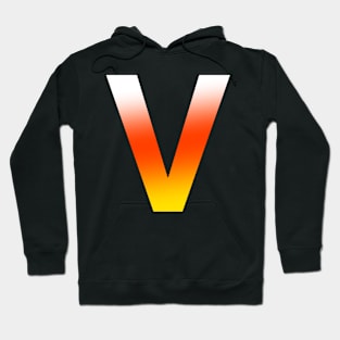 Fire Letter V Hoodie